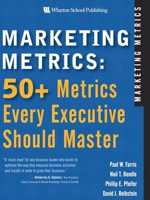 cover image of Marketing Metrics